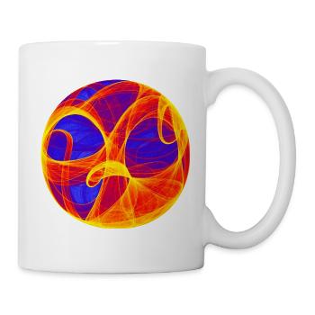 Lebensbaum Dreifaltigkeit - Tasse - Weiß - Rechts
