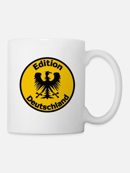 Edition Deutschland Emblem - Tasse - Weiß