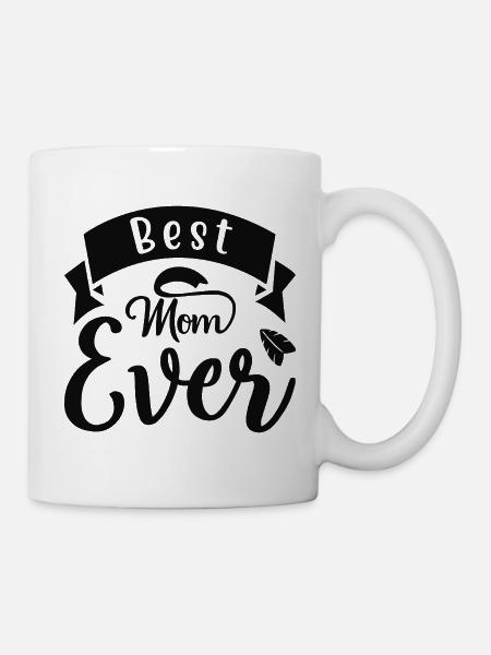 Beste Mama – Immer Die Beste - Tasse - Weiß