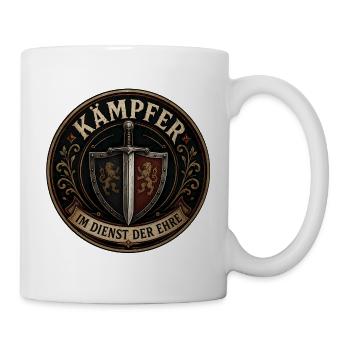 Kämpfer – Im Dienst der Ehre - Tasse - Weiß - Rechts