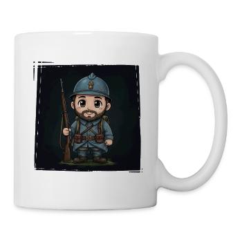 Zwei - Tasse - Weiß - Rechts