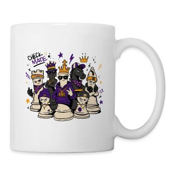 Regal Street Schachmannschaft - Tasse - Weiß - Rechts
