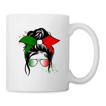 Italia Girl - Tasse - Weiß - Rechts