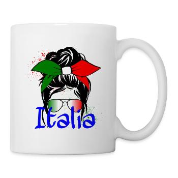 Italia Girl - Tasse - Weiß - Rechts