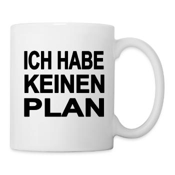 Plan - Tasse - Weiß - Rechts