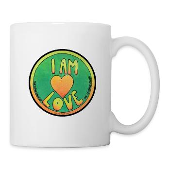 ICH BIN LIEBE - Tasse - Weiß - Rechts