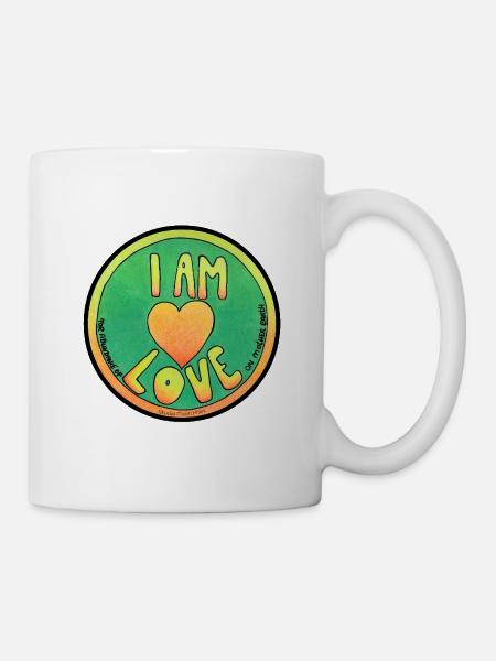 ICH BIN LIEBE - Tasse - Weiß