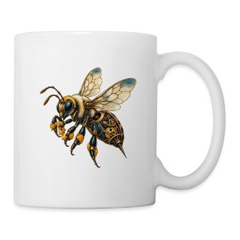Mechanische Bestäuberin - Tasse - Weiß - Rechts