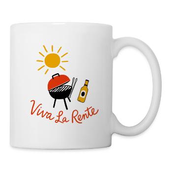 Viva La Rente!  - Tasse - Weiß - Rechts