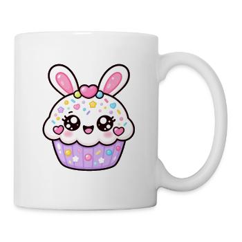 Bunny Cupcake-Streusel - Tasse - Weiß - Rechts