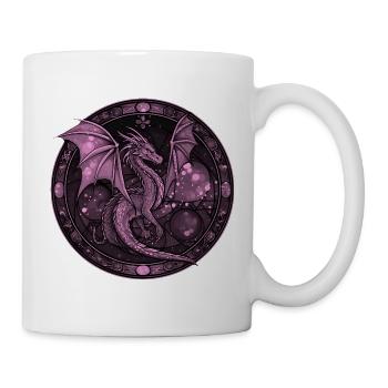 Purple Dragon - Tasse - Weiß - Rechts