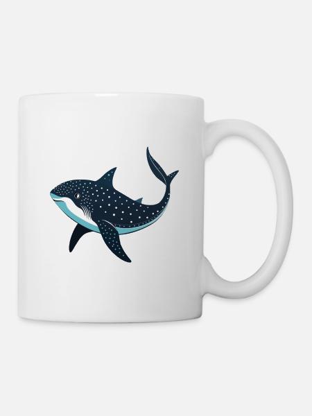 Walhai - Tasse - Weiß