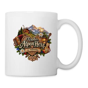 SZWENP - Tiroler Edition Alpenherz AI Festival - Tasse - Weiß - Rechts