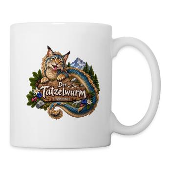 SZWENP  - Tiroler Edition Alpenherz Tatzelwurm - Tasse - Weiß - Rechts