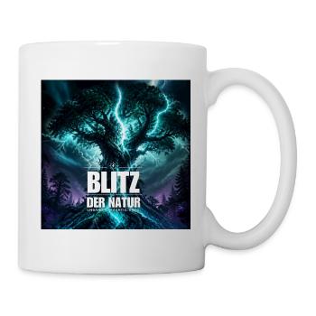 Blitz Der Natur - Tasse - Weiß - Rechts