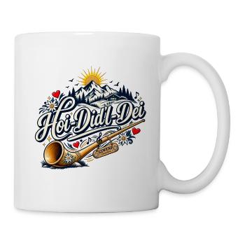 SZWENP – Oktober Herbstfest Hoi Didl Dei - Tasse - Weiß - Rechts