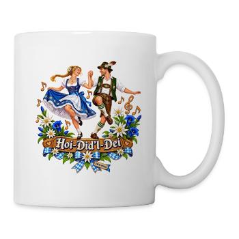 SZWENP – Oktober Herbstfest Hoi Didl Dei - Tasse - Weiß - Rechts