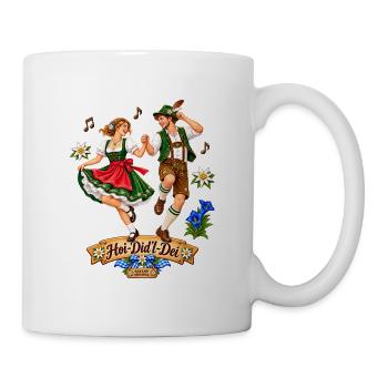 SZWENP – Oktober Herbstfest Hoi Didl Dei - Tasse - Weiß - Rechts