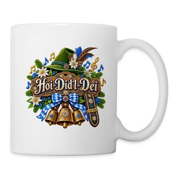 SZWENP – Oktober Herbstfest Hoi Didl Dei - Tasse - Weiß - Rechts