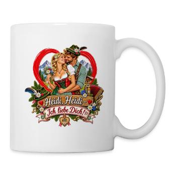 SZWENP – Oktober Herbstfest Heidi - Tasse - Weiß - Rechts