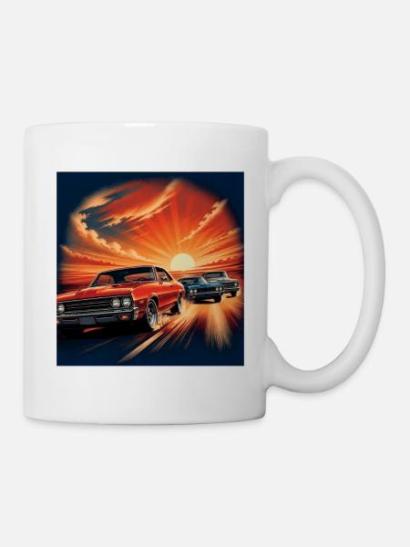 Western Classic Racing - Tasse - Weiß