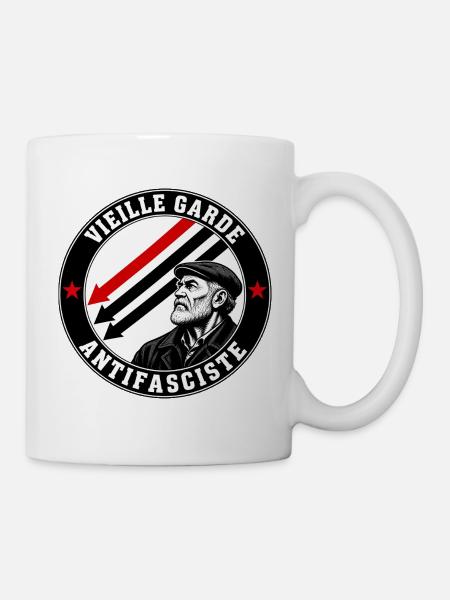 Antifaschistische Alte Garde - Tasse - Weiß