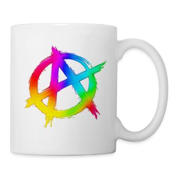 Anarchimulticolorz - Tasse - Weiß - Rechts