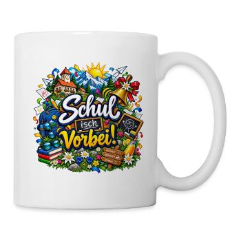 SZWENP - Tiroler Edition Alpenherz - Schul vorbei - Tasse - Weiß - Rechts