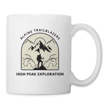 Alpine Trailblazers – High Peak Explorer - Tasse - Weiß - Rechts