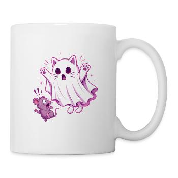Spooky Kitty  - Tasse - Weiß - Rechts