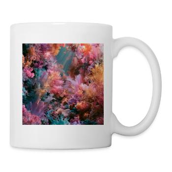 Unterwasserregenbogenriff - Tasse - Weiß - Rechts