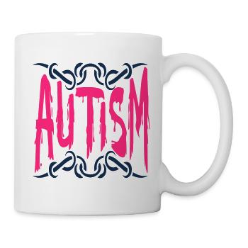 Autismus-Spektrum-Störung - Tasse - Weiß - Rechts