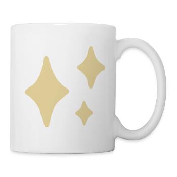 Golden Sparkle Trio - Tasse - Weiß - Rechts