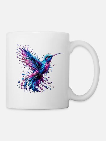 Flügel des Strahlens - Tasse - Weiß