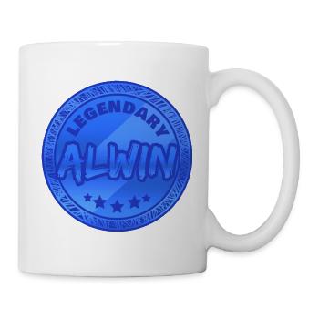 Geschenk für Alwin - Tasse - Weiß - Rechts