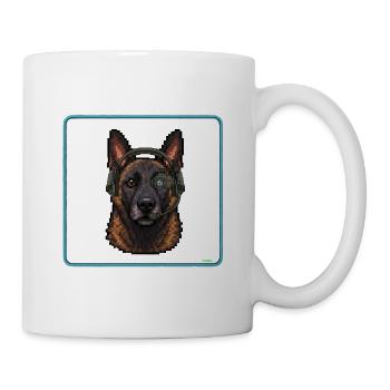 Malinois Ripley Dog 16-Bit - Tasse - Weiß - Rechts