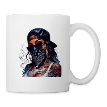 Loyalität im Straßenstil - Tasse - Weiß - Rechts