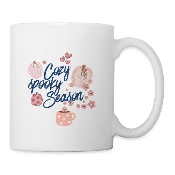 Pastell Cozy Gruselzeit - Tasse - Weiß - Rechts