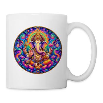 Ganesha - Tasse - Weiß - Rechts