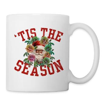 Es ist die Saison - Tasse - Weiß - Rechts