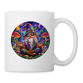 Zwerg - Tasse - Weiß - Rechts