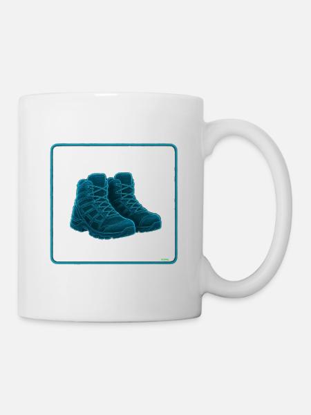 Gehschuhe - Tasse - Weiß