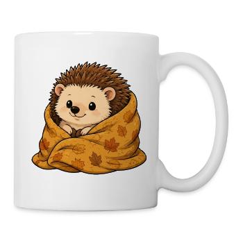 igel-decke - Tasse - Weiß - Rechts