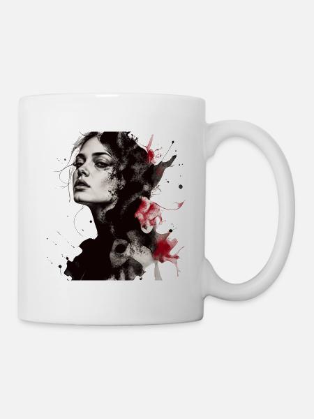 Frau - Tasse - Weiß