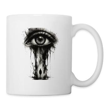 Auge - Tasse - Weiß - Rechts