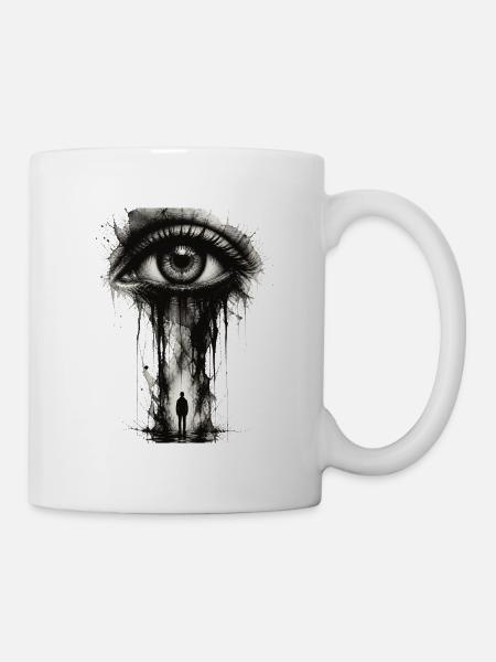 Auge - Tasse - Weiß