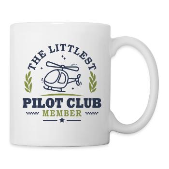 Zukünftiger Baby-Hubschrauberpilot - Tasse - Weiß - Rechts