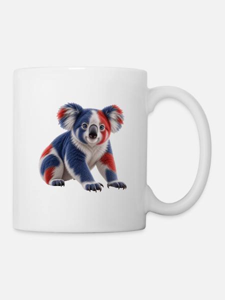 Australischer Koala - Tasse - Weiß