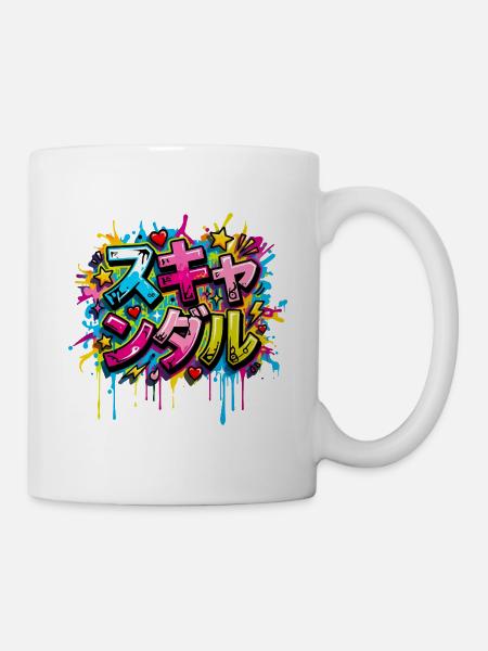 Skandal — スキャンダル - Tasse - Weiß