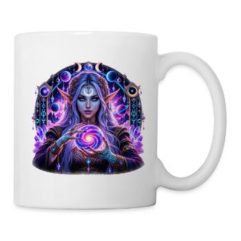 Kosmische Elfe Orakel - Tasse - Weiß - Rechts